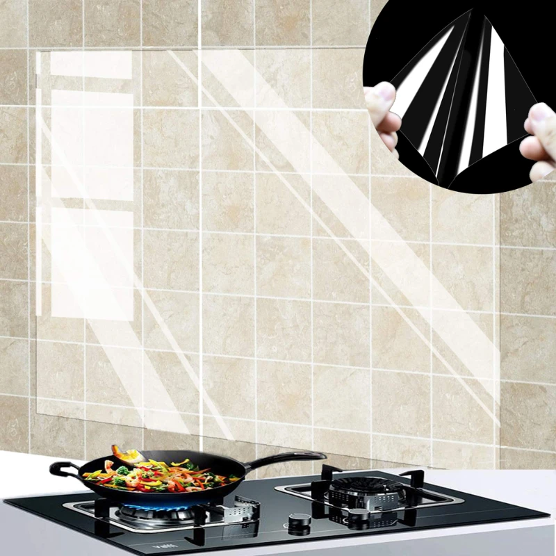 1Pc Kitchen Oil Proof Wall Sti - Smart Home Film recension och pris