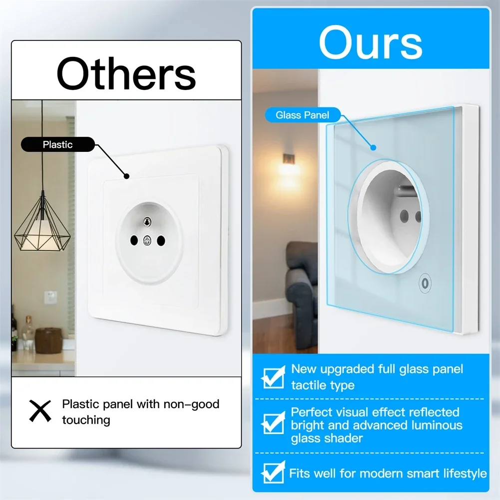 Moes ZigBee Wall Socket WIFI S - Smart Home Europe recension och pris