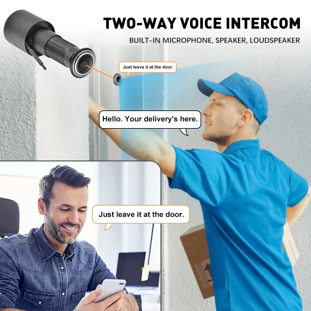 3MP HD 2.4G/5G WiFi Door Viewe - Smart Home Camera Ezviz recension och pris