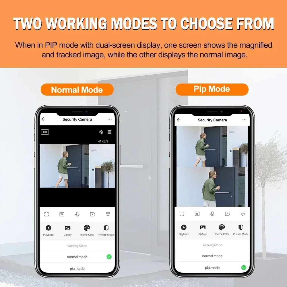 3MP HD 2.4G/5G WiFi Door Viewe - Smart Home Camera Ezviz recension och pris