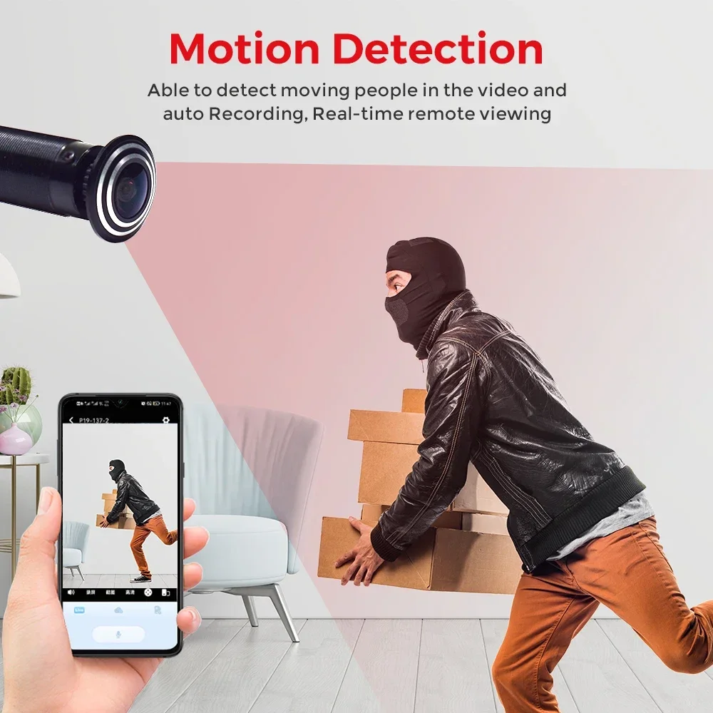 3MP HD 2.4G/5G WiFi Door Viewe - Smart Home Camera Ezviz recension och pris