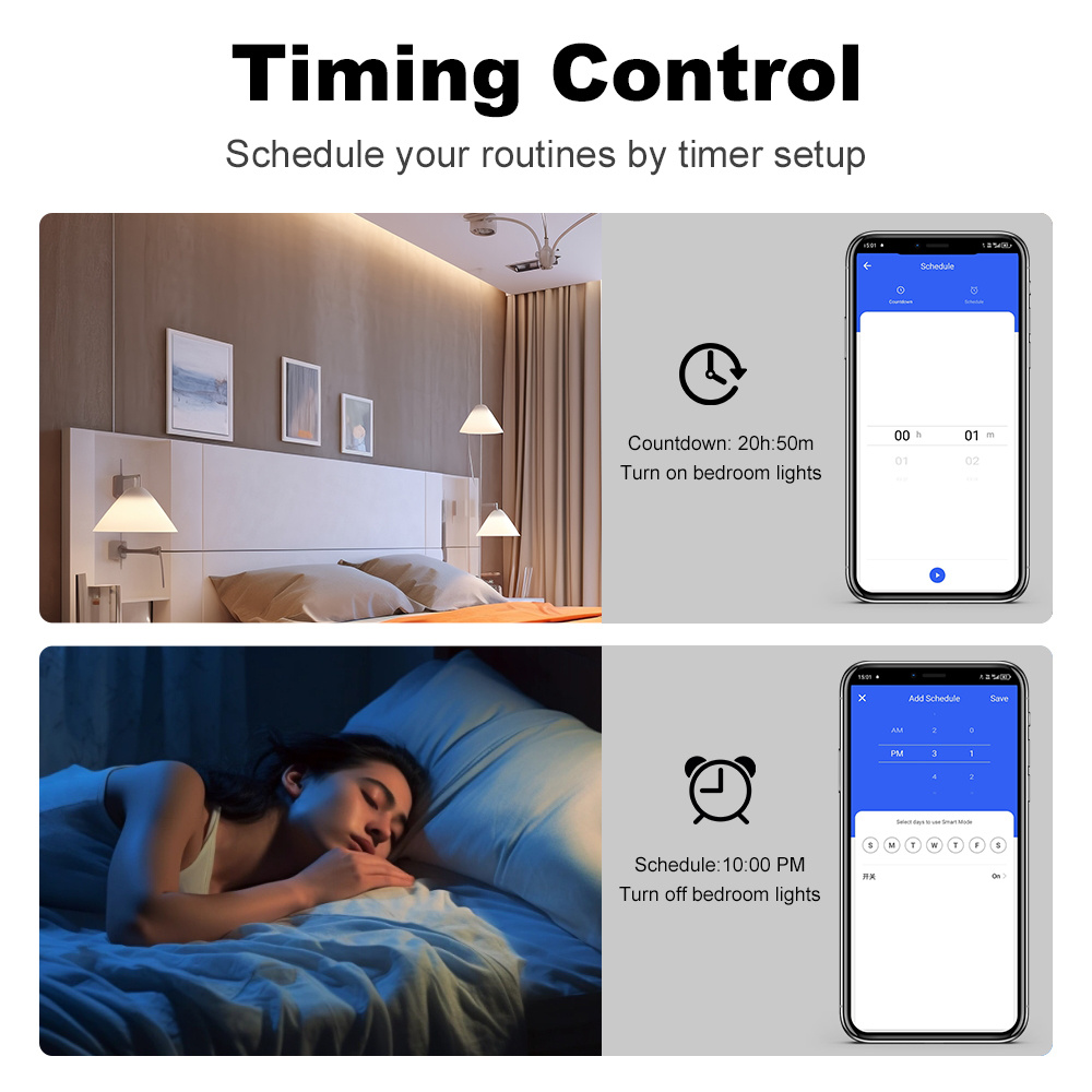 Manhot Smart zigbee Switch No  - Smart Home Google Assistant recension och pris
