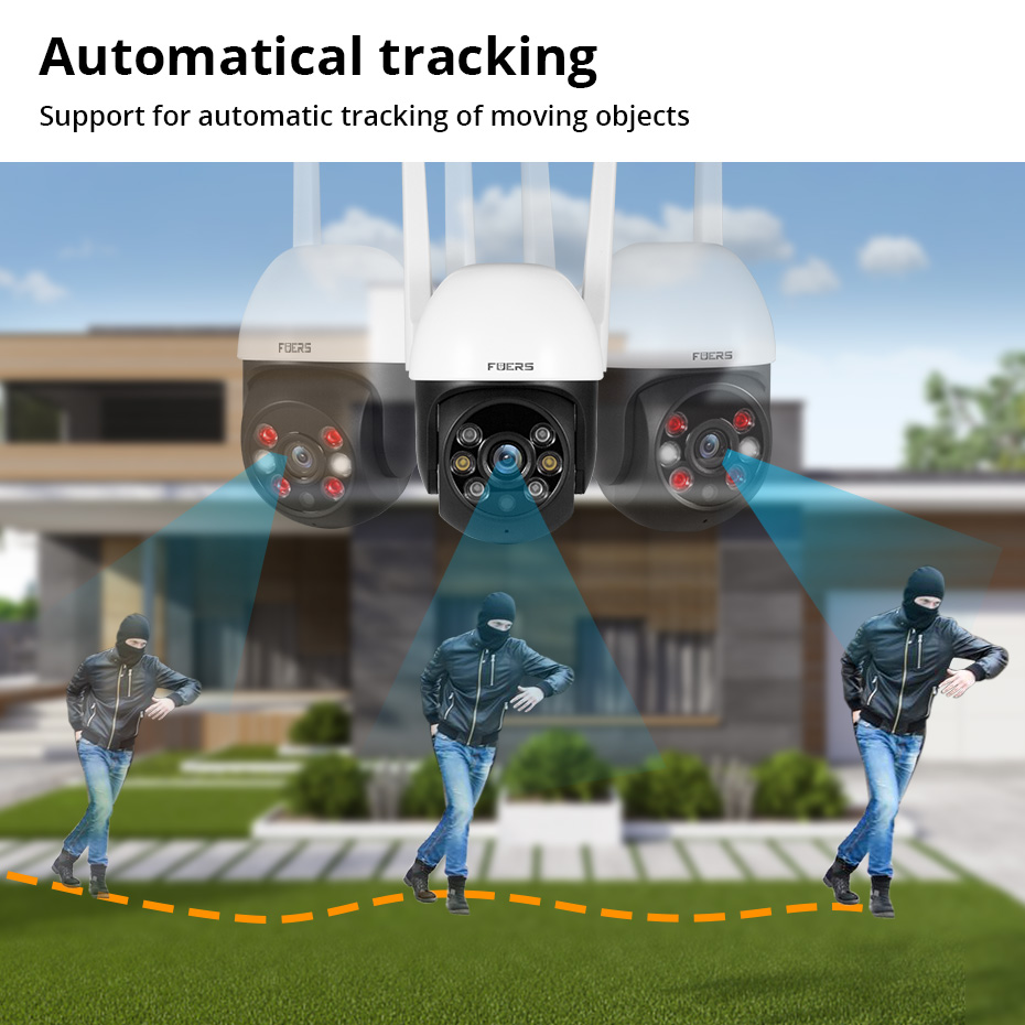 Fuers 8MP 4K IP Camera Outdoor - Smart Home Camera Ezviz recension och pris