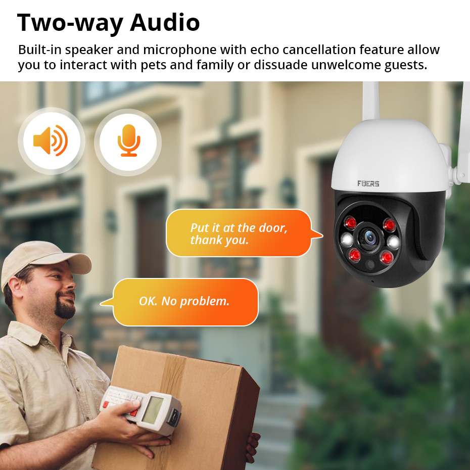 Fuers 8MP 4K IP Camera Outdoor - Smart Home Camera Ezviz recension och pris