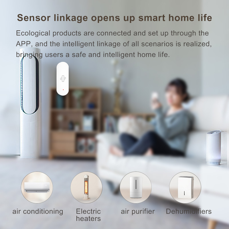 Tuya WiFi Vibration Sensor, Se - Smart Home Tools recension och pris