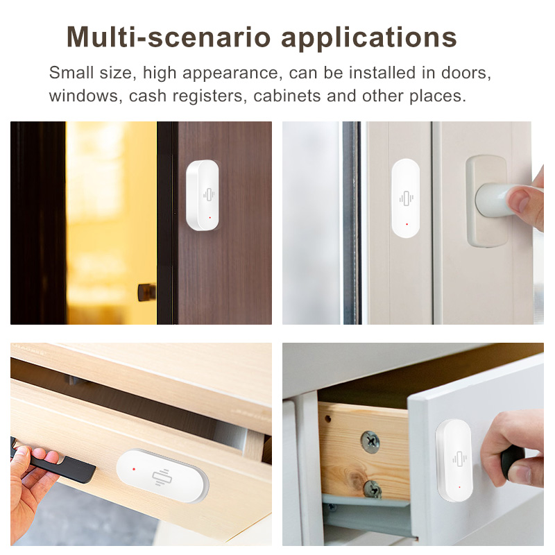 Tuya WiFi Vibration Sensor, Se - Smart Home Tools recension och pris