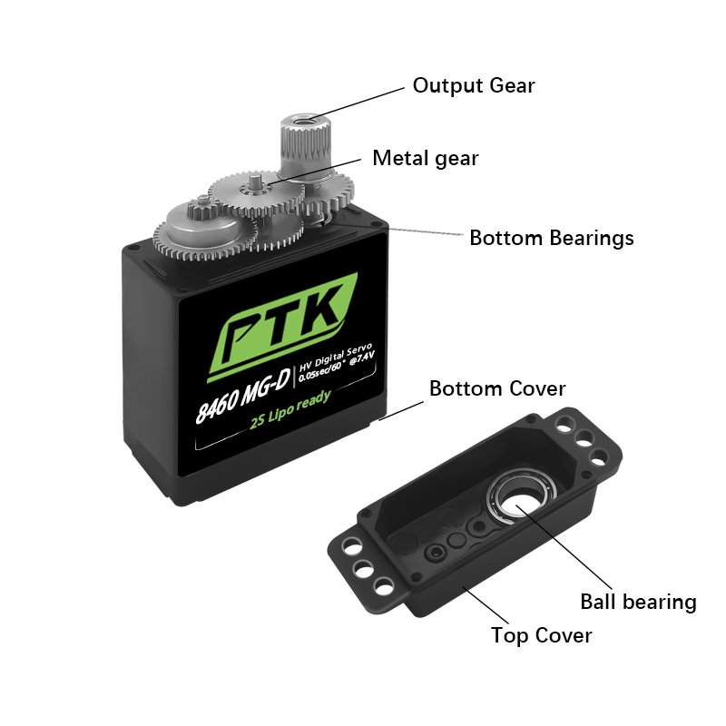 PTK 8460 MG-D9gDigital servo M - Curtain Motor recension och pris