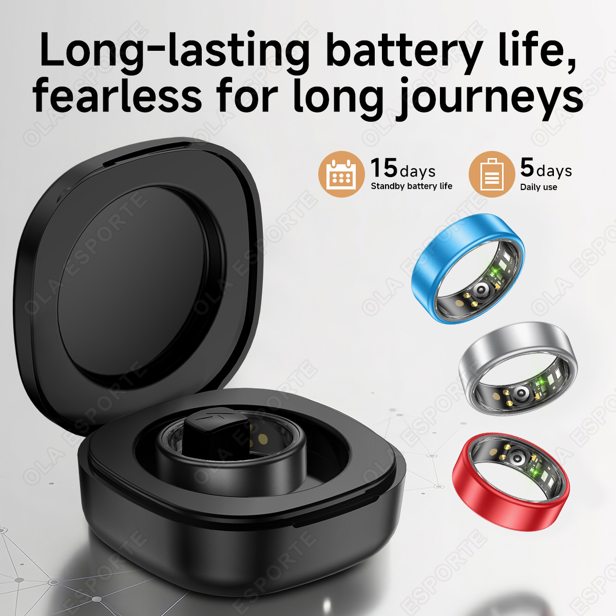 New Smart Ring with Case Heart - Smart Home Trainer recension och pris