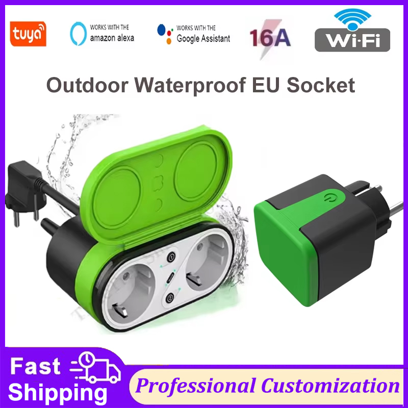 Tuya EU 16A Wifi Smart Outdoor - Smart Home Europe recension och pris