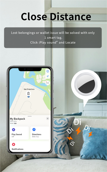 JSPTEC Security Bluetooth Tag  - Smart Home Hub Matter recension och pris