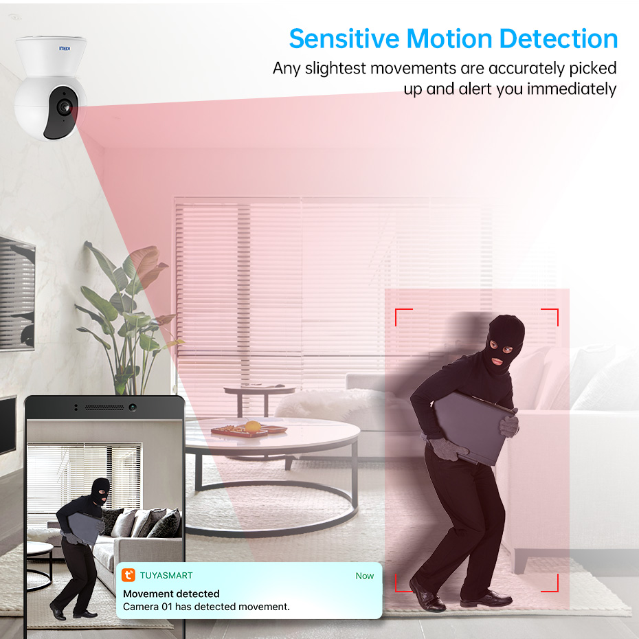 KERUI 4K 8MP Tuya Smart Mini W - Smart Home Camera Ezviz recension och pris