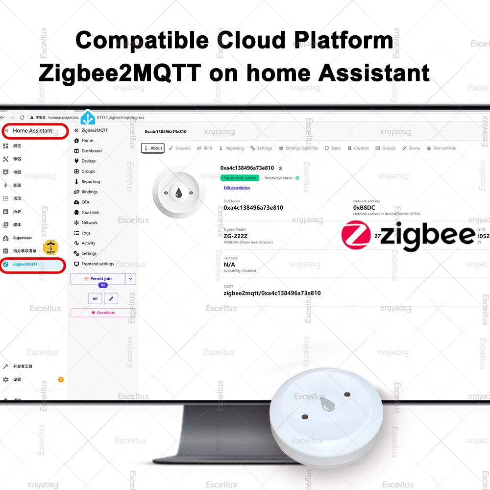 Zigbee Water Detector Leakage  - Smart Home Tools recension och pris