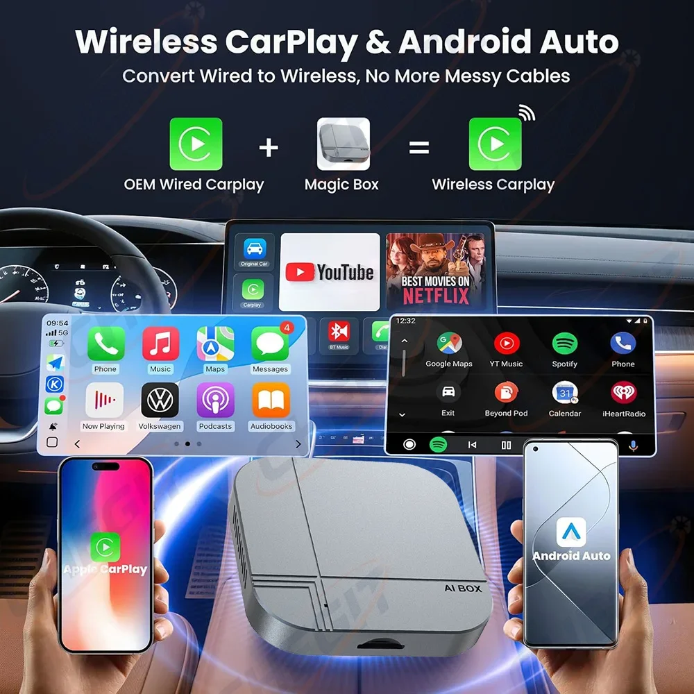 Android14 Smart AI Box 4G+64G/ - Smart Home Tv recension och pris