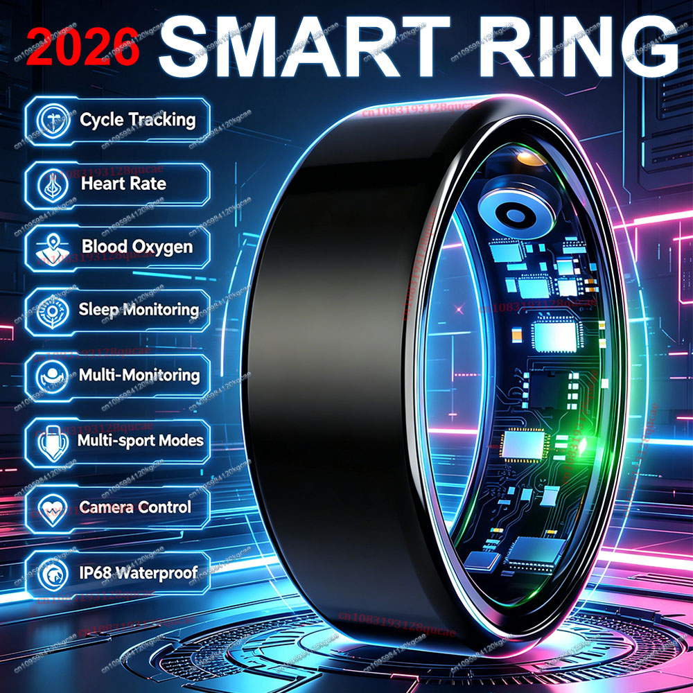 2026 New Smart Ring Heart Rate - Smart Home Trainer recension och pris