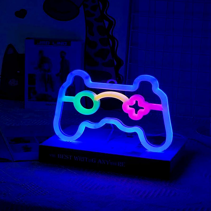 LED Game Controller Neon Sign  - Smart Home Poster recension och pris
