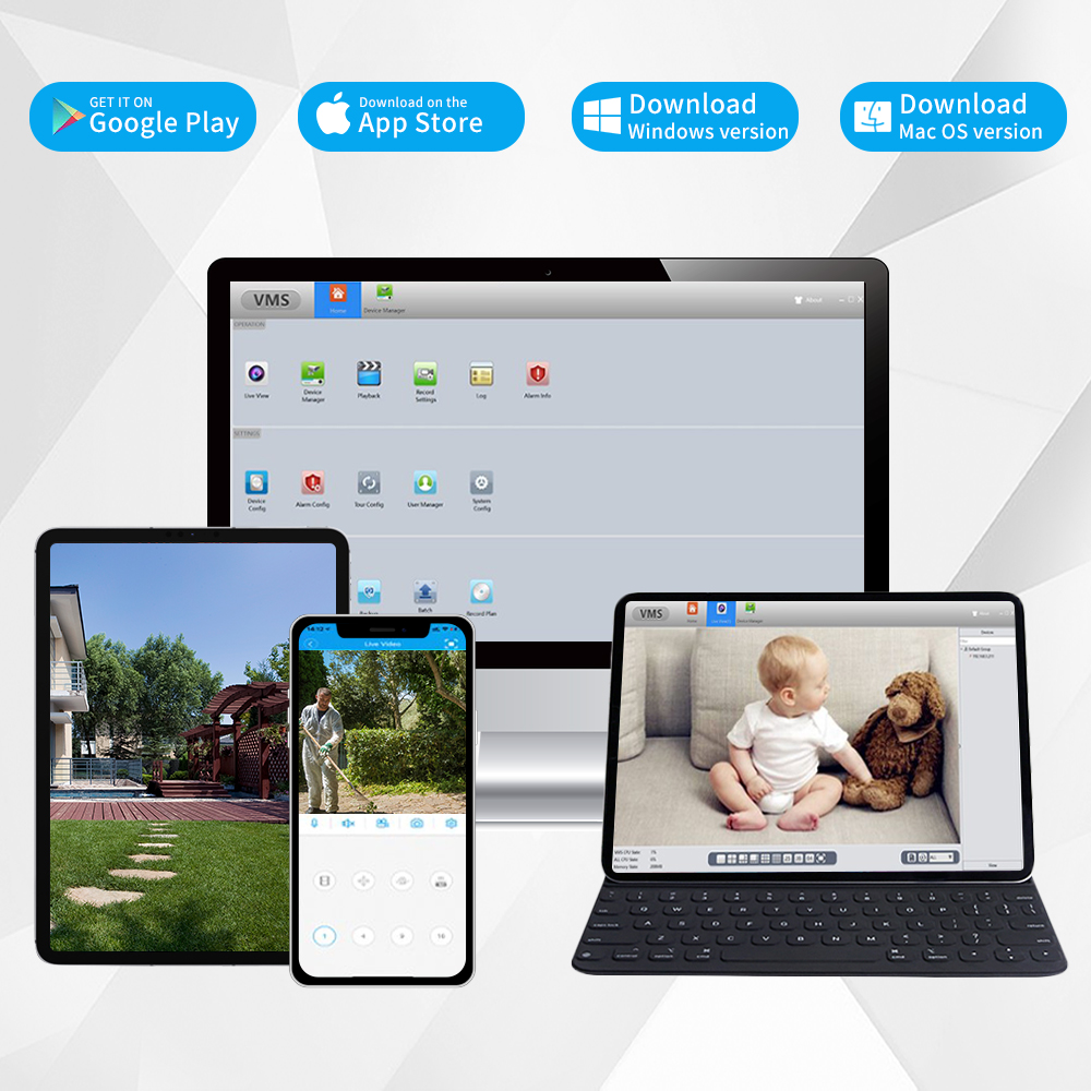 8MP 4K IP Camera Outdoor Ai Fa - Smart Home Camera Ezviz recension och pris