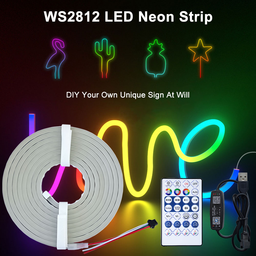 DC5V LED Neon Strip Silicone G - Smart Home Poster recension och pris