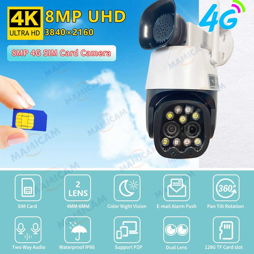 IP Camera Wifi/4G Sim Card Out - Smart Home Camera Ezviz recension och pris