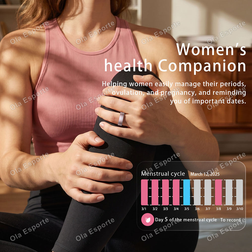 Smart Ring Men Women with Char - Smart Home Trainer recension och pris