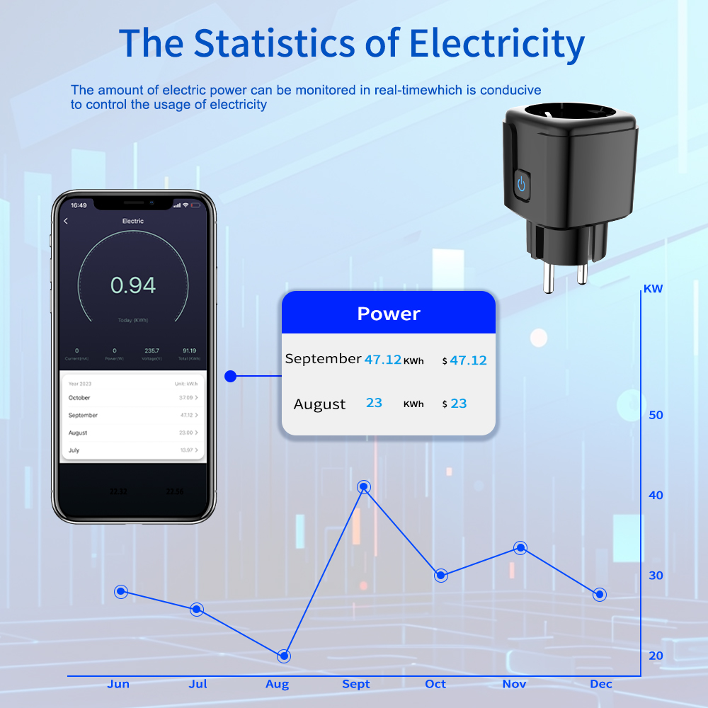 Tuya Smart Socket WiFi Remote  - Smart Home Europe recension och pris