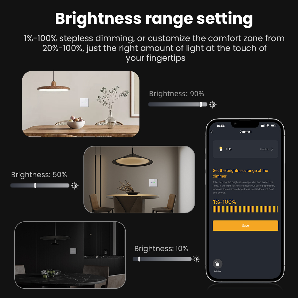 AVATTO WiFi 1/2 Gang Smart Dim - Smart Home Europe recension och pris