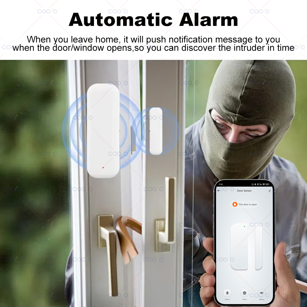 Zigbee Door Sensor Window Cont - Smart Home Gira recension och pris