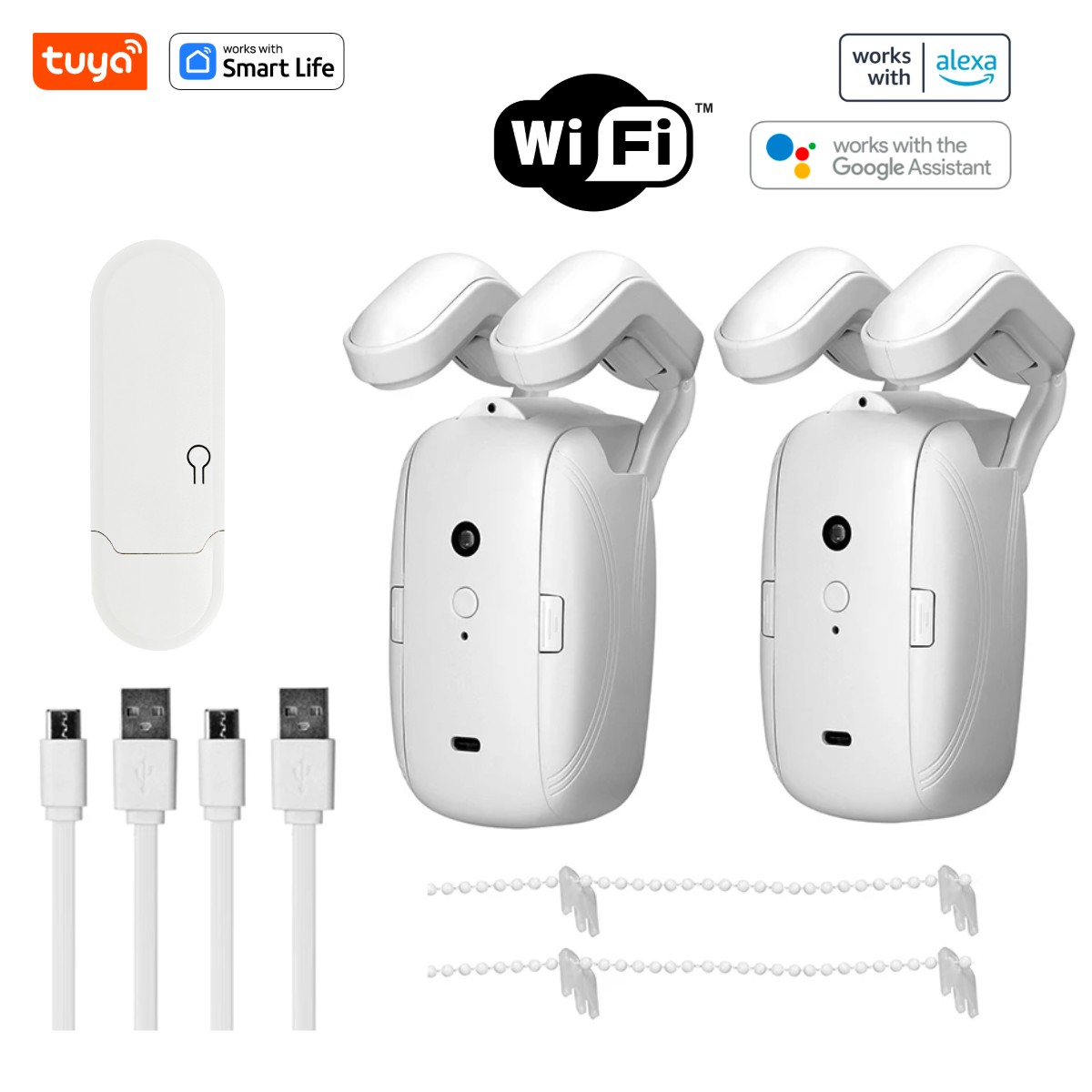 1/2PCS Tuya Smart WiFi Curtain - Smart Home Gira recension och pris