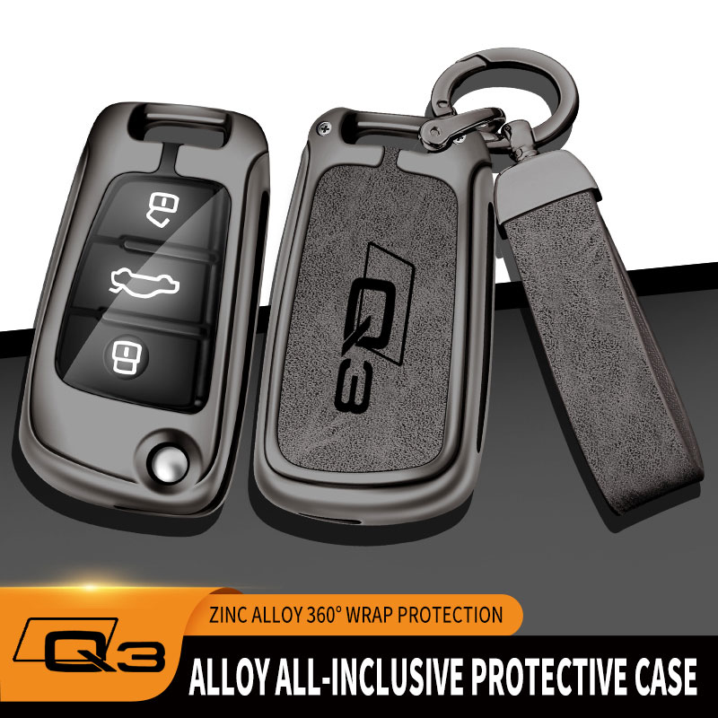Zinc Alloy Car Key Case For Au - Smart Home Logo recension och pris