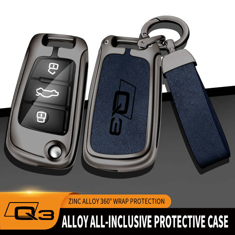 Zinc Alloy Car Key Case For Au - Smart Home Logo recension och pris