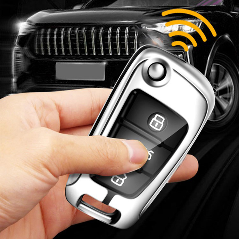 Zinc Alloy Car Key Case For Au - Smart Home Logo recension och pris