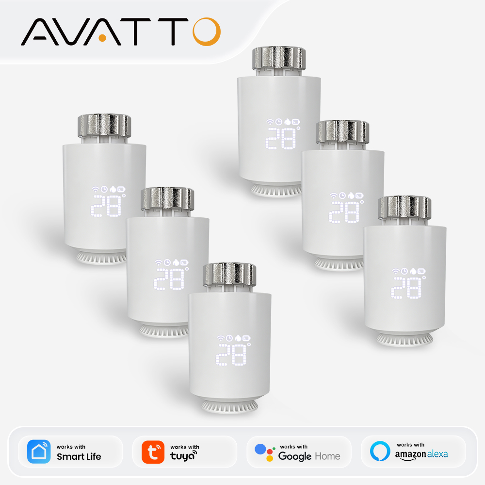 AVATTO ZigBee Thermostat Radia - Smart Home Package recension och pris