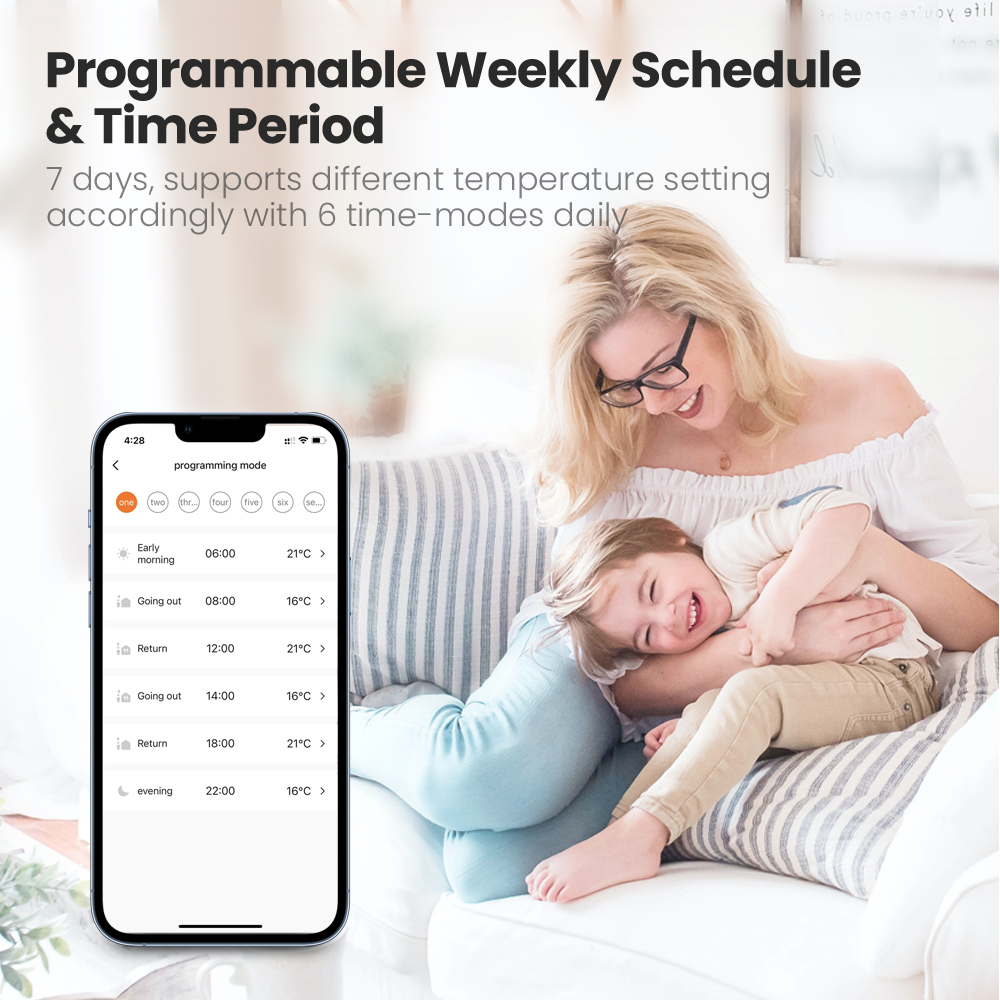 AVATTO ZigBee Thermostat Radia - Smart Home Package recension och pris