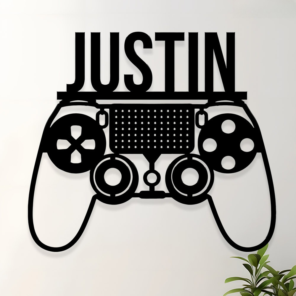 Custom Gaming Controller Metal - Smart Home Poster recension och pris