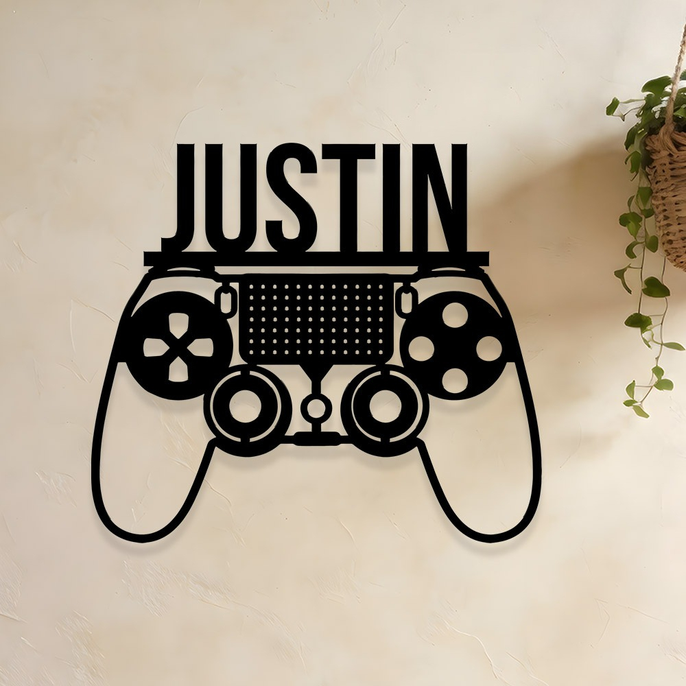 Custom Gaming Controller Metal - Smart Home Poster recension och pris
