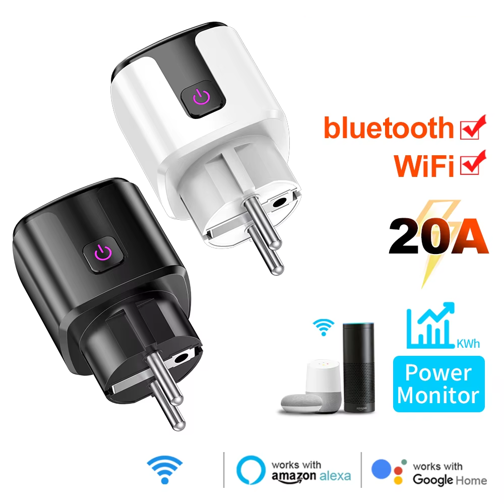Smart 20A EU Plug WiFi+Bluetoo - Smart Home Europe recension och pris