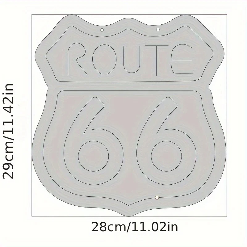 Historic Route 66 Neon Sign Ho - Smart Home Poster recension och pris