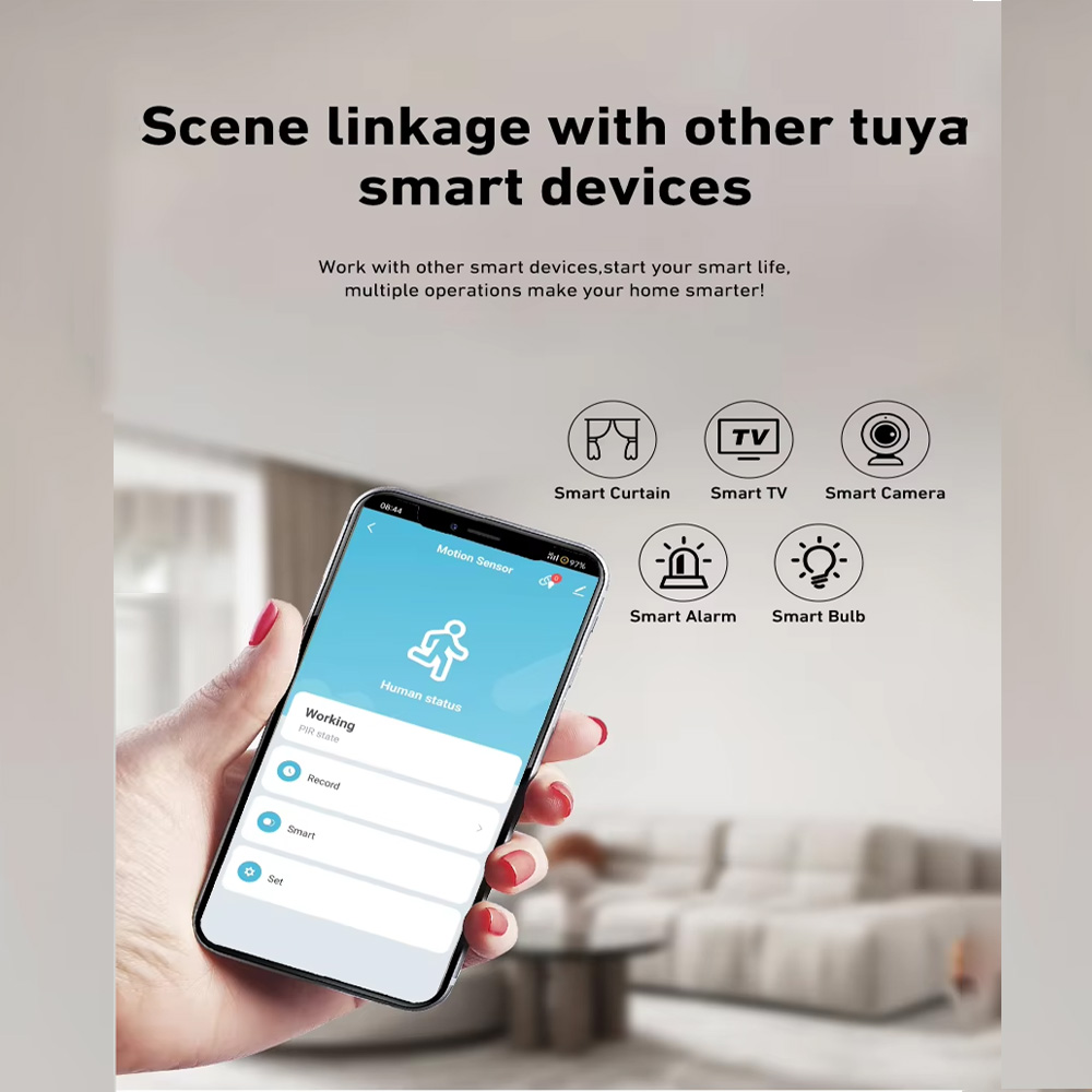 Smart PIR Motion Sensor WiFi Z - Smart Home Tools recension och pris