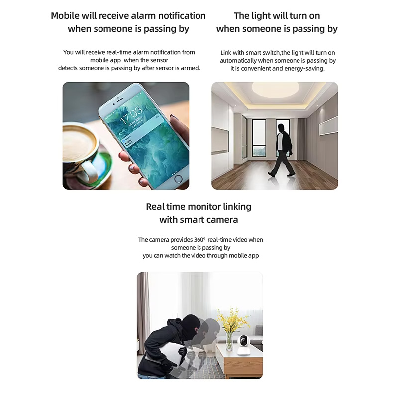 Smart PIR Motion Sensor WiFi Z - Smart Home Tools recension och pris