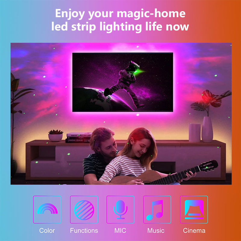 STTL Smart RGB LED TV Strip 2. - Smart Home Tv recension och pris