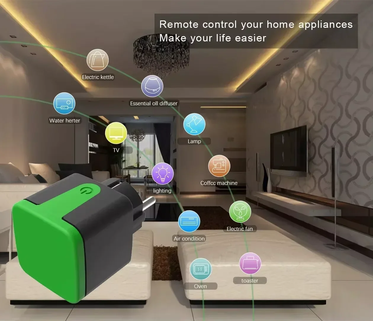 Tuya EU 16A WiFi Smart Waterpr - Smart Home Europe recension och pris