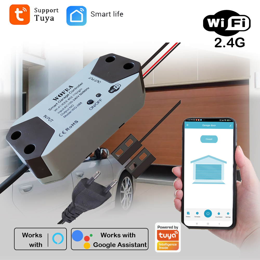 Smart Garage Door Opener Contr - Smart Home Europe recension och pris