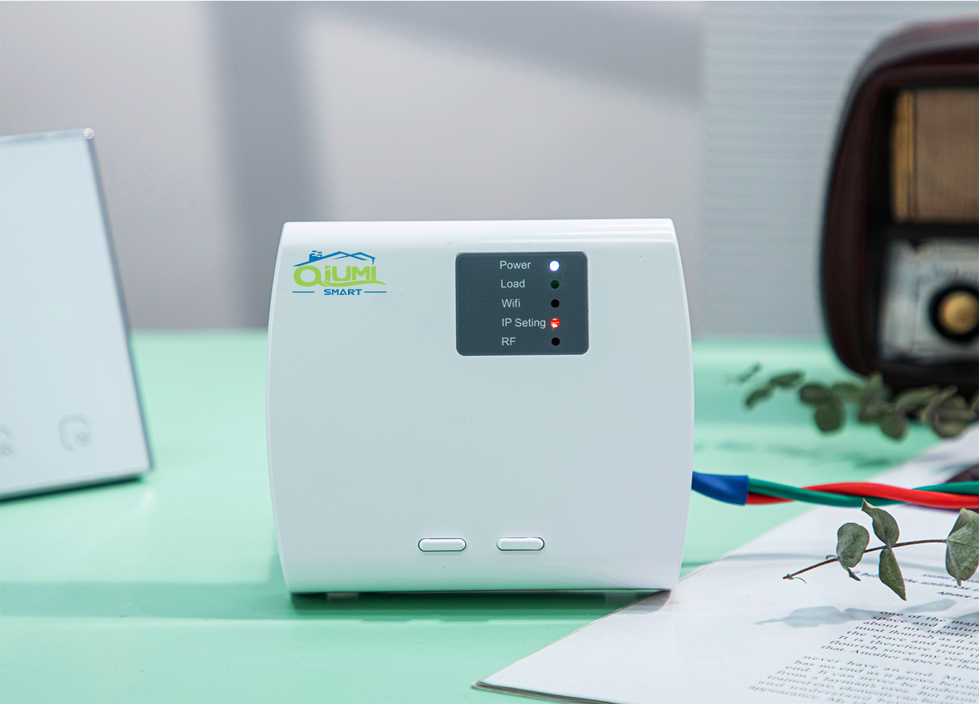 Qiumi RF Smart Temperature Con - Smart Home Package recension och pris