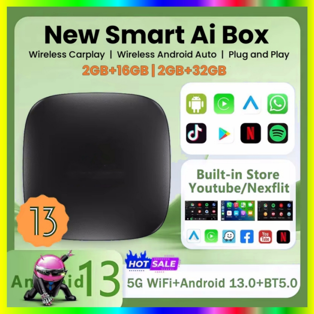 CarPlay Ai Box Android13 Tv Bo - Smart Home Tv recension och pris