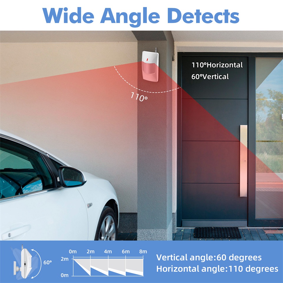 KERUI 120db Siren Alarm System - Smart Home Vimar recension och pris