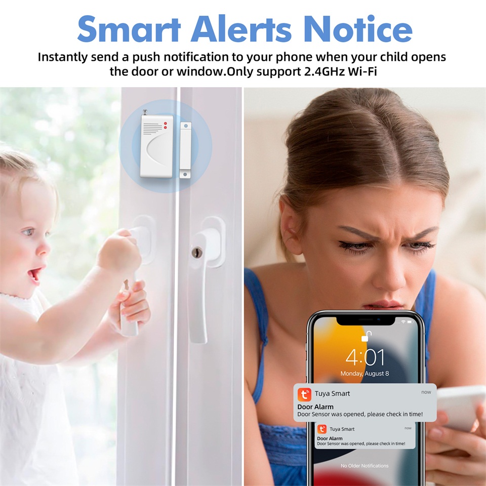 KERUI 120db Siren Alarm System - Smart Home Vimar recension och pris