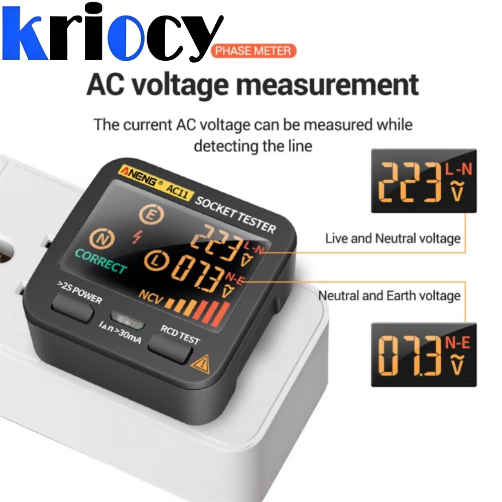 ANENG AC11 Digital Smart Socke - Smart Home Europe recension och pris
