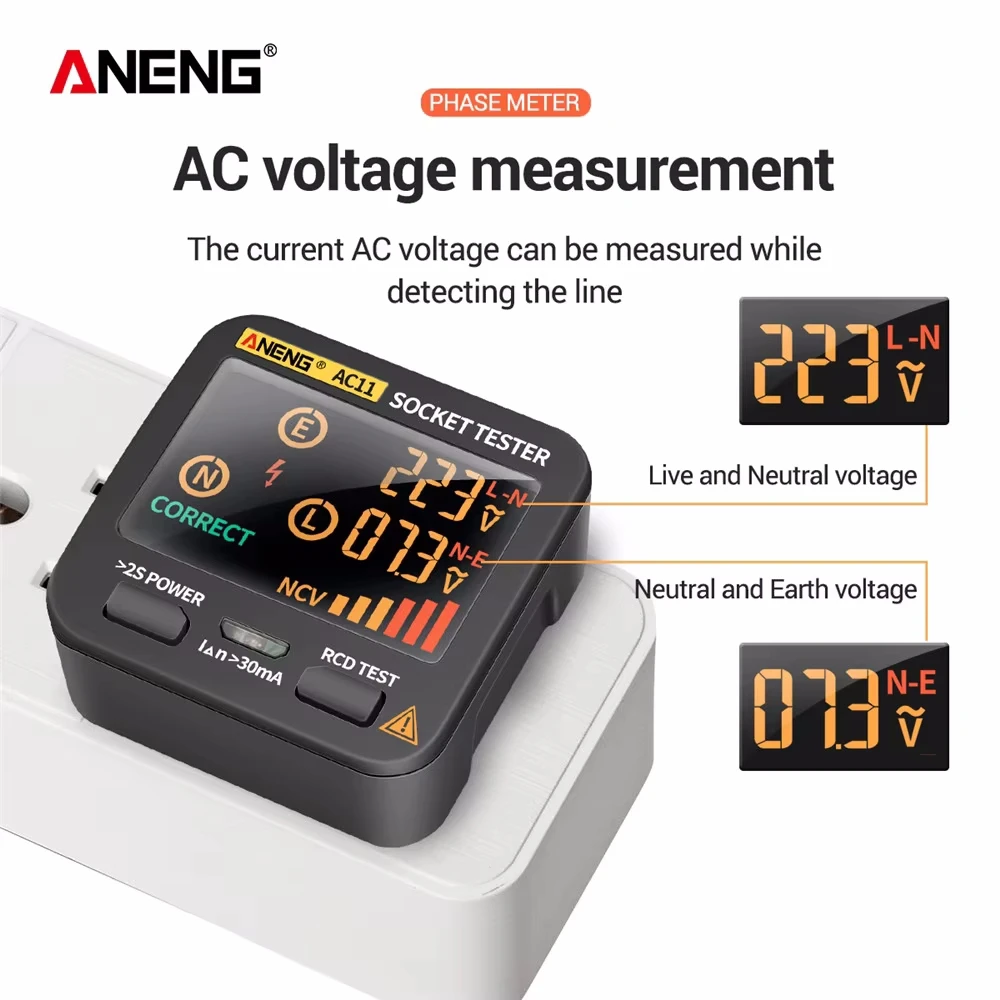 ANENG AC11 Digital Smart Socke - Smart Home Europe recension och pris