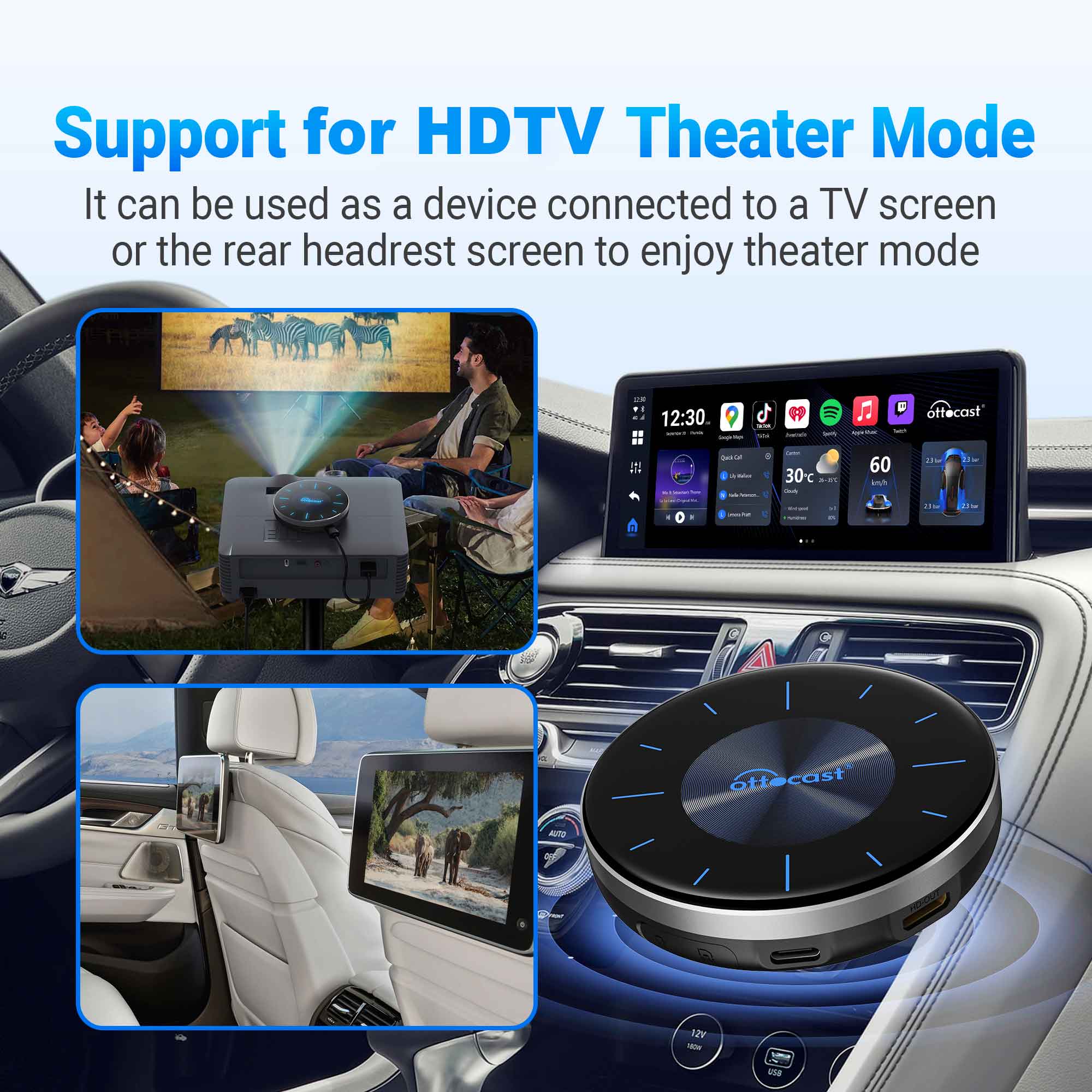 OTTOCAST P3 OttoAibox CarPlay  - Smart Home Tv recension och pris