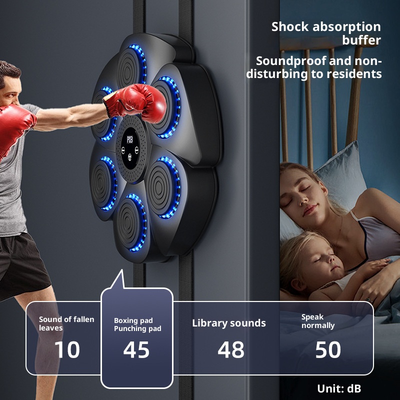 Smart LED Music Boxing Trainer - Smart Home Trainer recension och pris