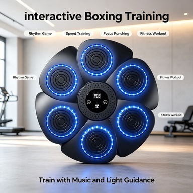 Smart LED Music Boxing Trainer - Smart Home Trainer recension och pris